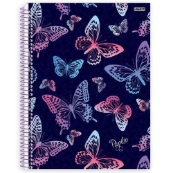 Caderneta Escolar Papilio 80 Folhas - São Domingos