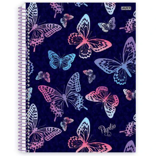 Caderneta Escolar Papilio 80 Folhas - São Domingos