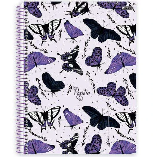 Caderneta Escolar Papilio 80 Folhas - São Domingos