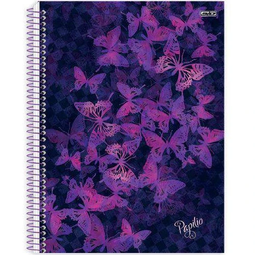 Caderneta Escolar Papilio 80 Folhas - São Domingos