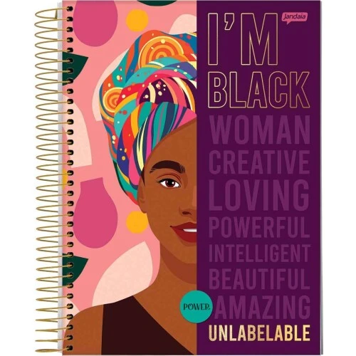 Caderno Universitário 10 Matérias Power 160 Folhas - Jandaia