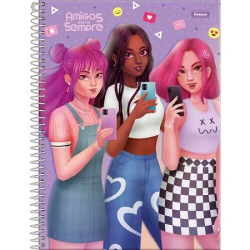 Caderno Universitário 101 Cosmos 160 Folhas - Foroni