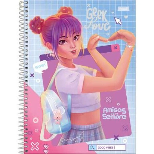 Caderno Universitário 101 Cosmos 160 Folhas - Foroni