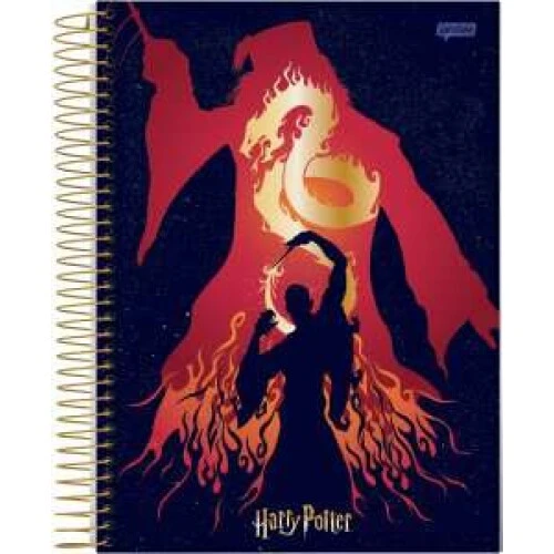 Caderno Universitário 10m Harry Potter 200 Folhas - Jandaia