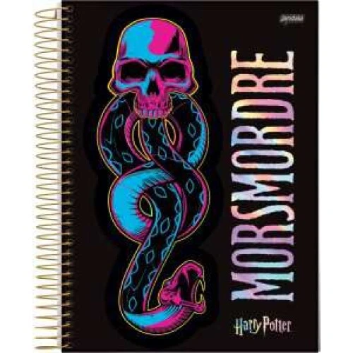 Caderno Universitário 10m Harry Potter 200 Folhas - Jandaia