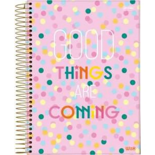 Caderno Universitário 1 matéria Wish Jandaia