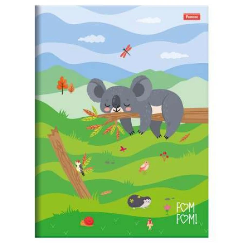 Caderno Brochurão Fom Fom 80 Folhas - Foroni
