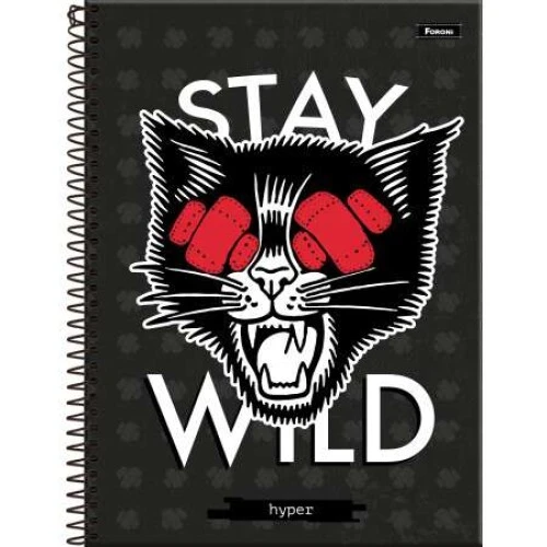 Caderno Universitário Hyper 80 Folhas - Foroni