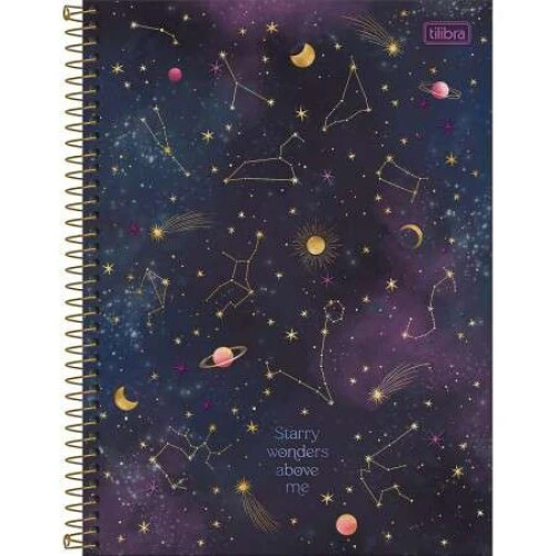 Caderno Universitário 16x1 Magic 256 folhas - Tilibra Caderno Universitário 16x1 Magic 256 folhas - Tilibra