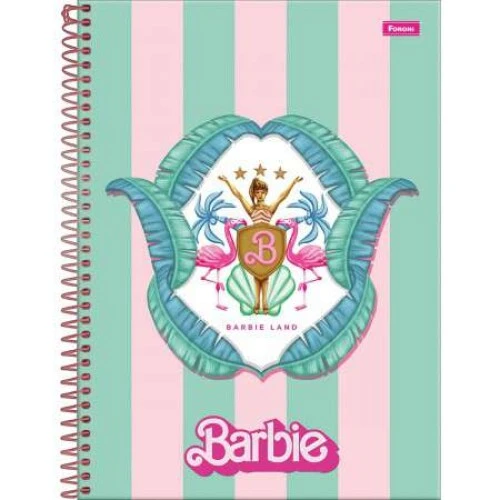 Caderno Universitário Barbie The Moivie 160 Folhas - Foroni