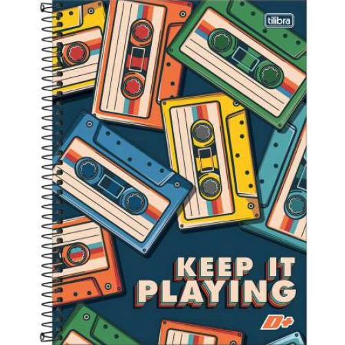 Caderno Universitário D+ 16 matérias - Tilibra