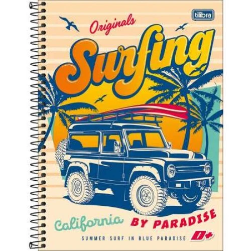 Caderno Universitário D+ 16 matérias - Tilibra