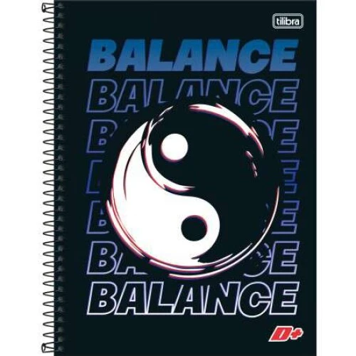 Caderno Universitário D+ 16 matérias - Tilibra