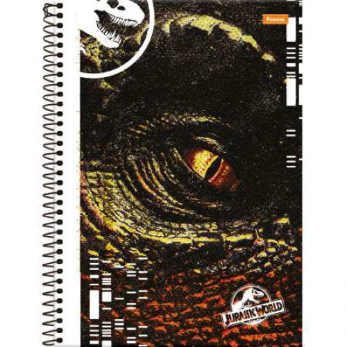 Caderno Universitário Jurassic World - Foroni Caderno Universitário Jurassic World - Foroni