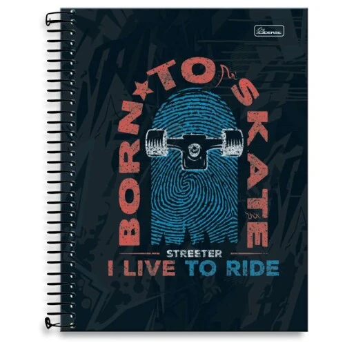 Caderno Universitário Streeter 10 matérias 160 Folhas - Cadersil