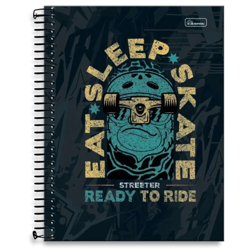 Caderno Universitário Streeter 10 matérias 160 Folhas - Cadersil