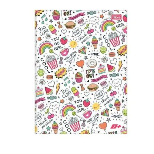 Caderno de Caligrafia Brochura D+ 40 folhas - Tilibra Caderno de Caligrafia Brochura D+ 40 folhas - Tilibra