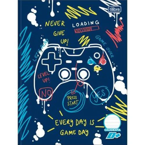 Caderno de Caligrafia Brochura D+ 40 folhas - Tilibra Caderno de Caligrafia Brochura D+ 40 folhas - Tilibra