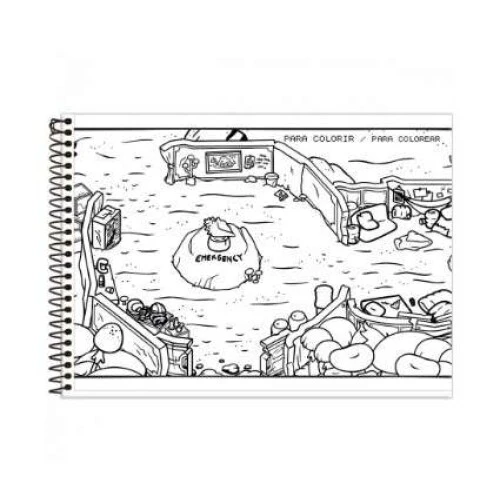 Caderno de Desenho Among Us 80 Folhas - Foroni