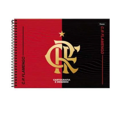Caderno de Desenho Flamengo 80 Folhas - Foroni