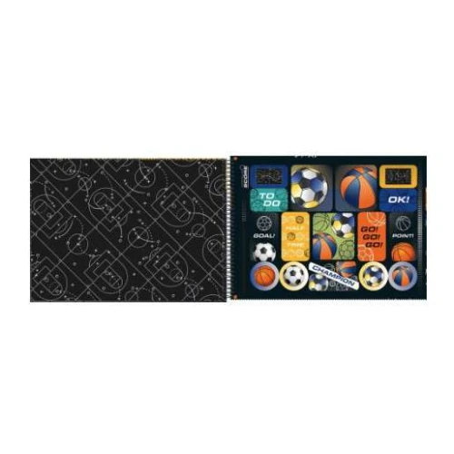 Caderno de Desenho Score Cartografia- Tilibra