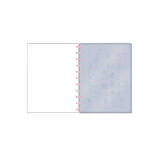 Caderno tilidisco Stitch 1 matéria 80 Folhas  Foroni