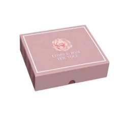 Caixa Presente Retangular New Camelia - Cromus