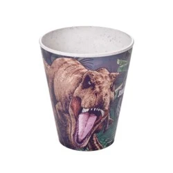 Caneca Plástica Dinossauro Word 360ml - Plasútil