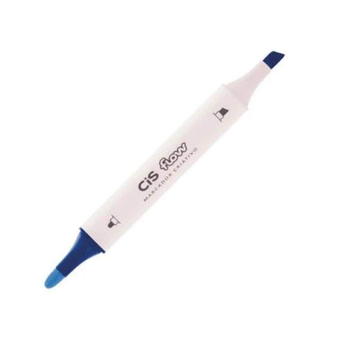 Caneta Criativo Cis Flow Duo Graf Azul N.50 - Cis Caneta Criativo Cis Flow Duo Graf Azul N.50 - Cis