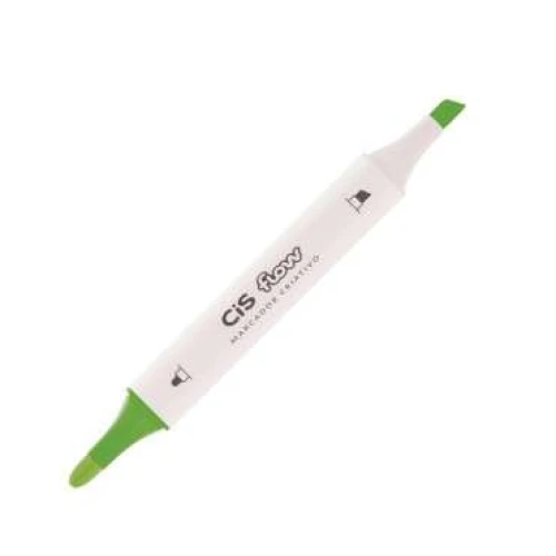 Caneta Criativo Cis Flow Duo Graf Verde Maçã N.47- Cis