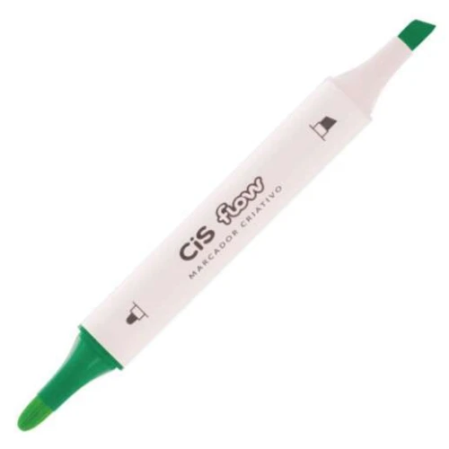 Caneta Criativo Cis Flow Duo Graf Verde Esmeralda N.35 - Cis