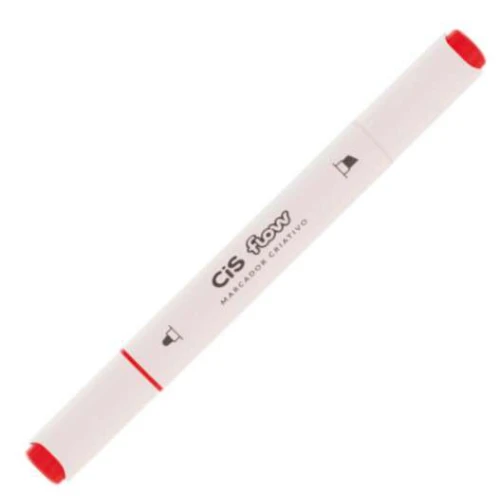 Caneta Criativo Cis Flow Duo Graf Vermelho N.36 - Cis