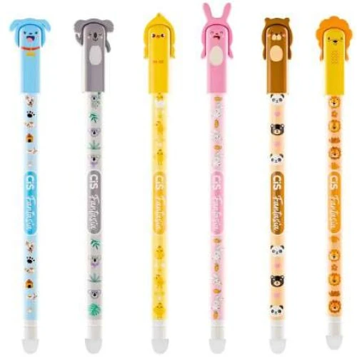 Caneta Esferográfica Cis Fantasia Apagável Azul