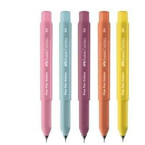 Caneta Fine Pen Colors Cheirinho - Estojo c/5 unidades - Faber Castell