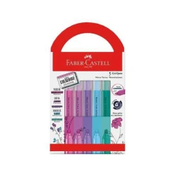 Caneta Fine Pen Colors Cheirinho - Estojo c/5 unidades - Faber Castell