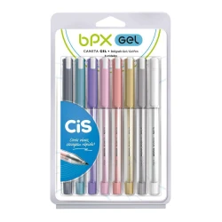 Caneta Gel BPX 0.7 e 1.0mm c/8 - Cis