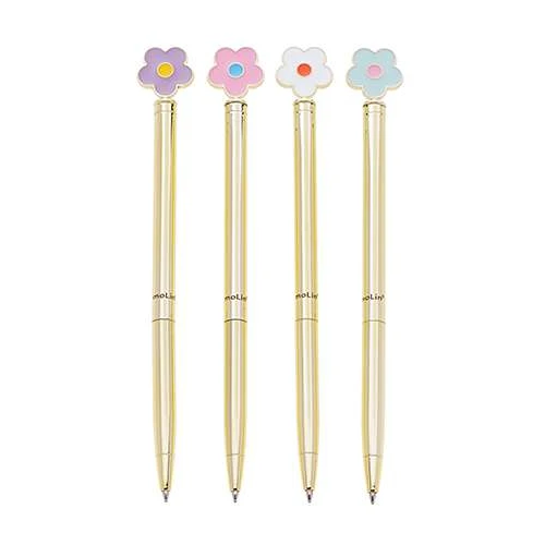 Caneta Love Daisy Dourada 1.0 - BRW