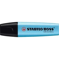 Caneta Marca Texto Azul - Stabilo Boss