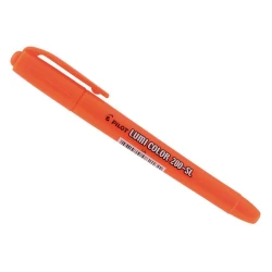 Caneta Marca Texto Laranja Pilot