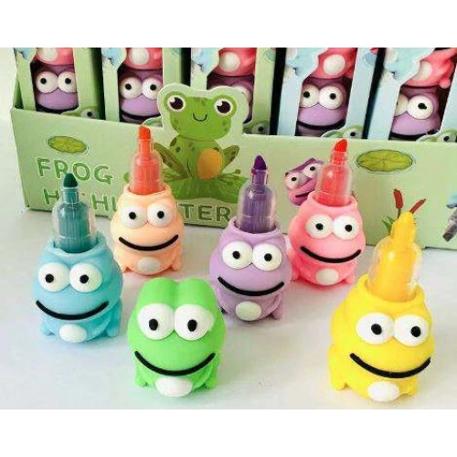 Caneta Marca Texto Mini Sapo