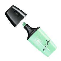 Caneta Marca Texto Mini Verde Pastel