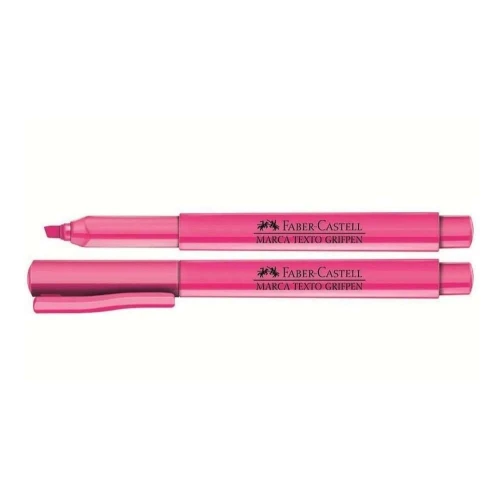 Caneta Marca Texto Rosa - Faber Castell Grifpen