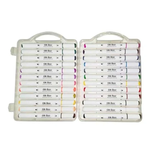 Caneta Marcador Criativo Flow Brush Cis- 24 Cores Caneta Marcador Criativo Flow Brush Cis- 24 Cores