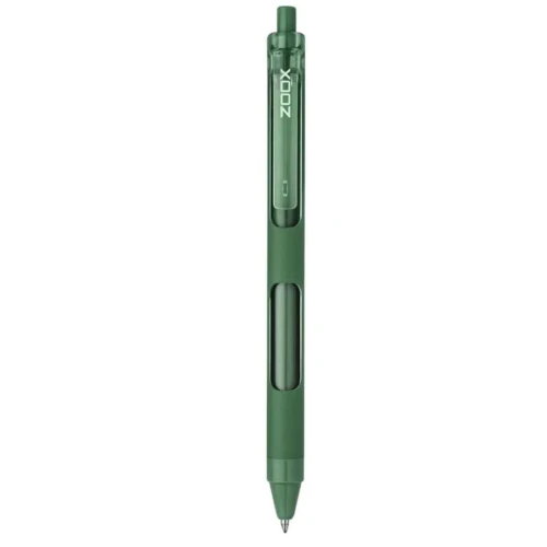 Caneta Retrátil RollerBall CIS Zoox F7 Corpo Verde 0,7mm