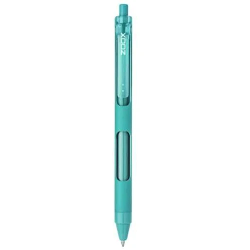 Caneta Retrátil RollerBall CIS Zoox F7 Corpo Verde 0,7mm- Escrita Preta - CIS