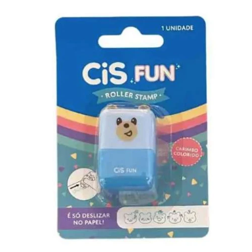 Carimbo Estampado Roller Stamp Urso- CIS