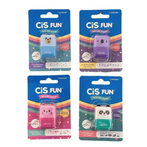 Carimbo Estampado Roller Stamp Urso- CIS