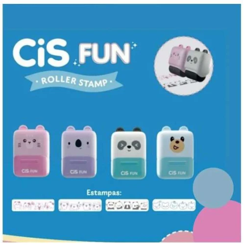 Carimbo Estampado Roller Stamp Urso- CIS