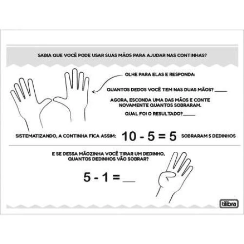 Cartilha de Matemática Subtração - Tilibra Cartilha de Matemática Subtração - Tilibra
