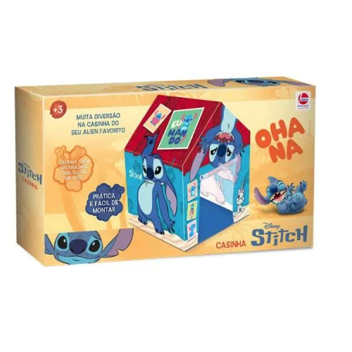 Casinha Infantil de Tecido Stitch